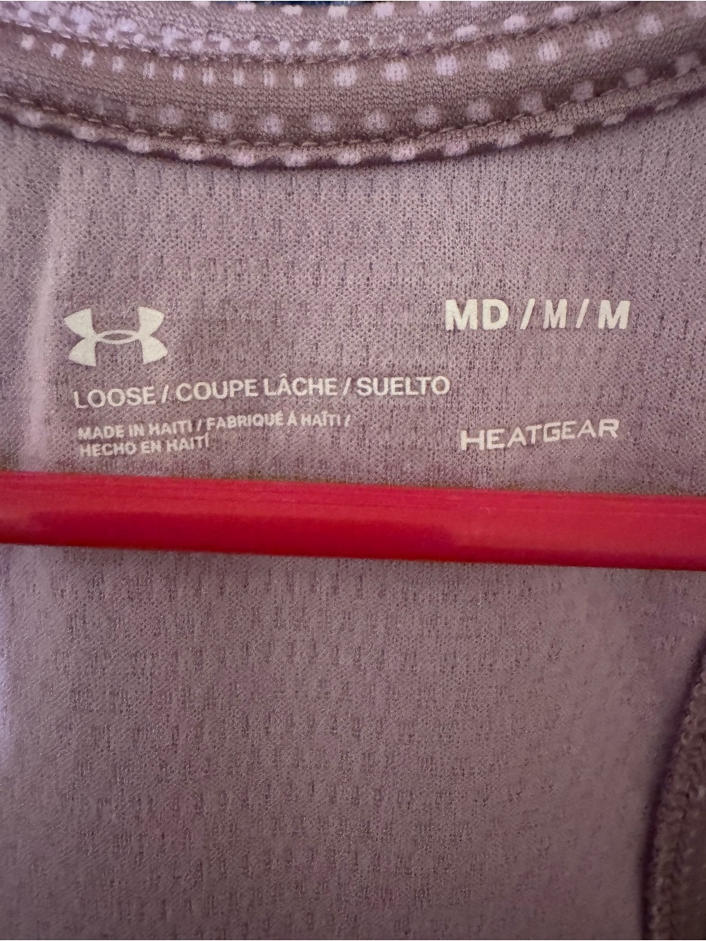 Under Armour Lavender Racerback Performance Tank - Picture 2 of 3